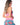 *Aqua Floral* (Lifestyle "V" Bralette)