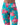 *Aqua Floral* (Custom Leggings)